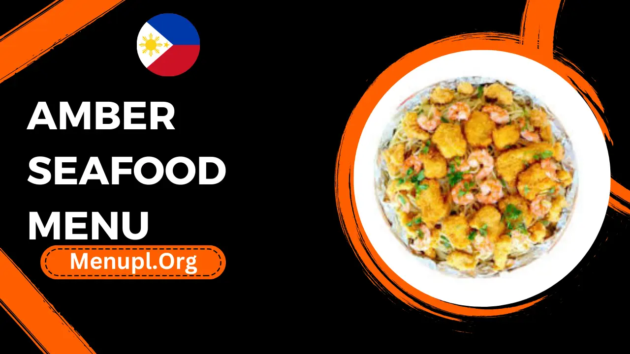 Amber Seafood Menu Philippines