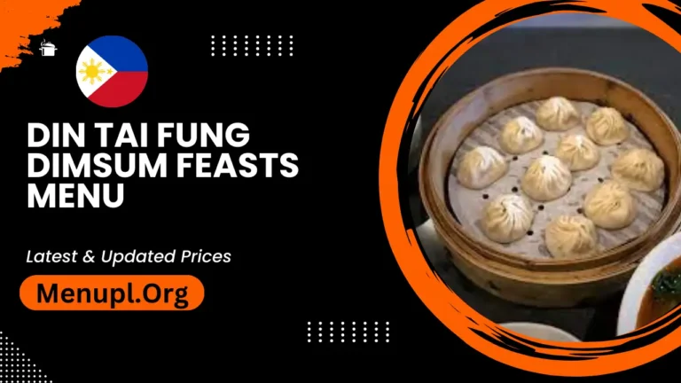 Din Tai Fung Dimsum Feasts Menu Philippines Updated Prices 2024