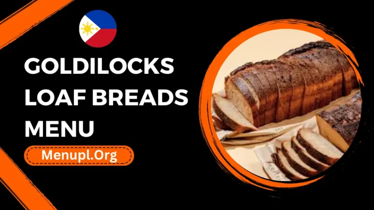 Goldilocks Loaf Breads Menu Philippines Prices 2024