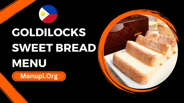 Goldilocks Sweet Bread Menu Philippines Prices 2024