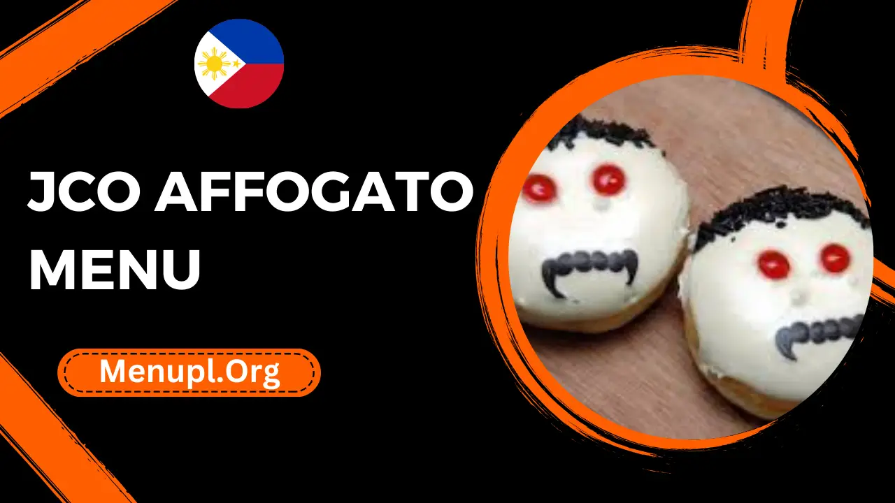 JCO Affogato Menu Philippines