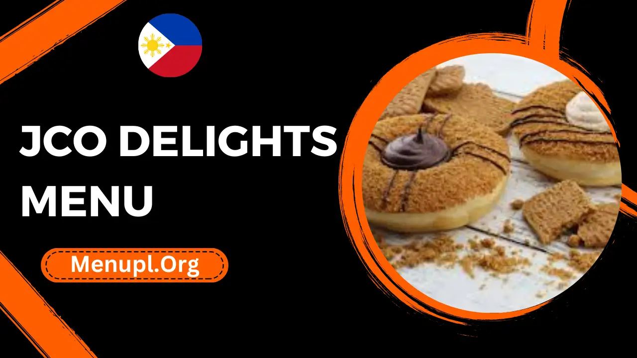 JCO Delights Menu Philippines