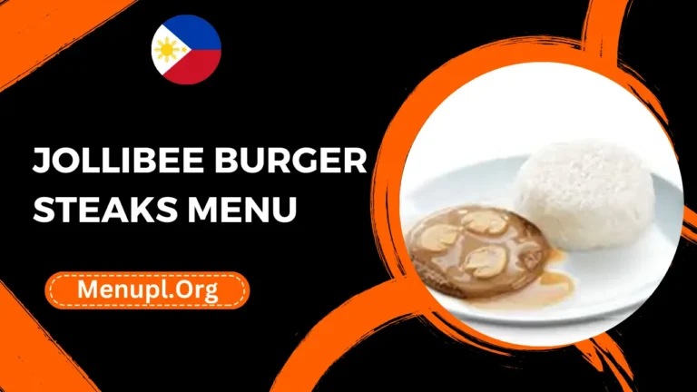 Jollibee Burger Steaks Menu Philippines Prices 2024