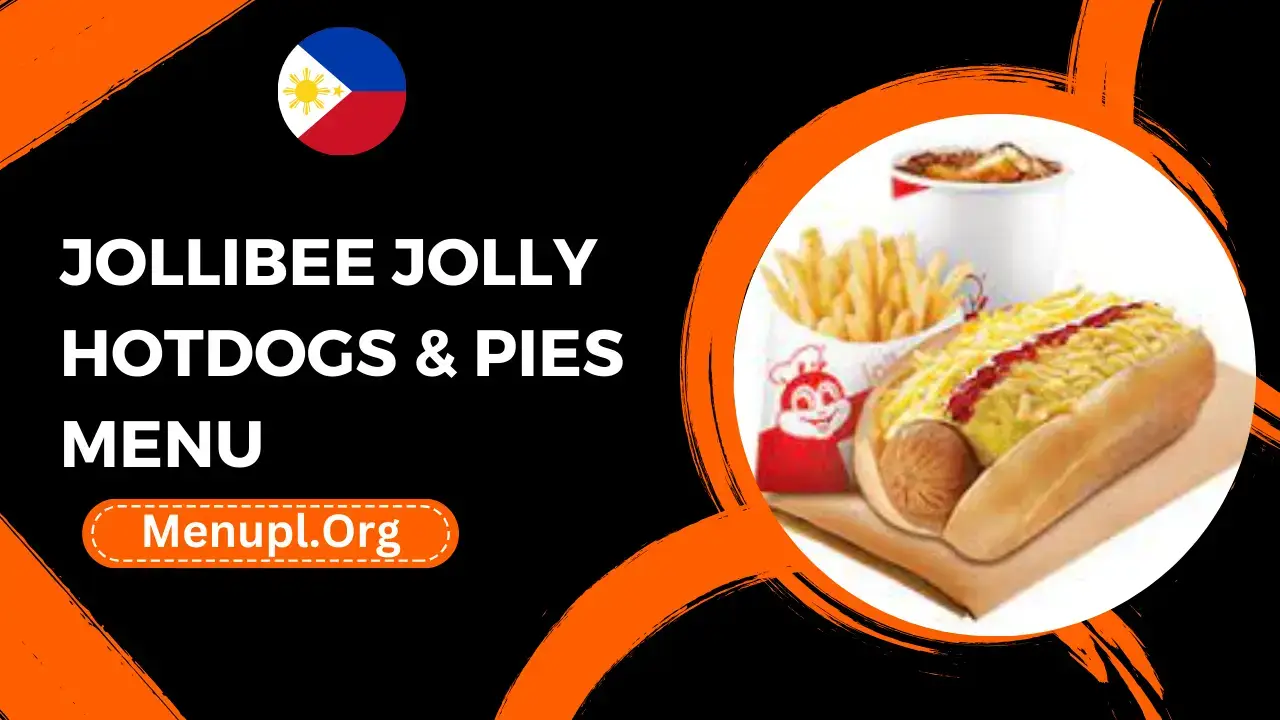 Jollibee Jolly Hotdogs & Pies Menu