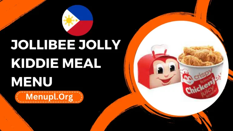 Jollibee Jolly Kiddie Meal Menu Philippines Prices 2024