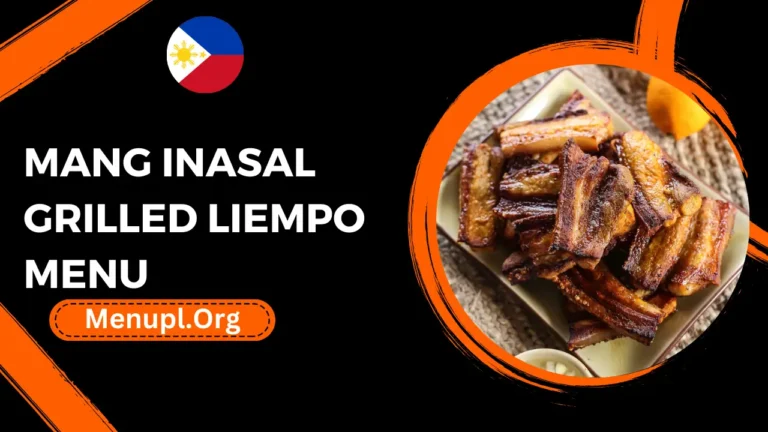 Mang Inasal Grilled Liempo Menu Philippines Prices 2024