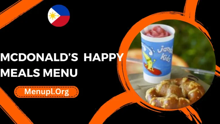 Mcdonald’s Happy Meals Menu Philippines Prices 2024