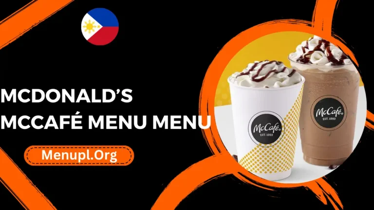 Mcdonald’s Mccafé Menu Philippines Prices 2024