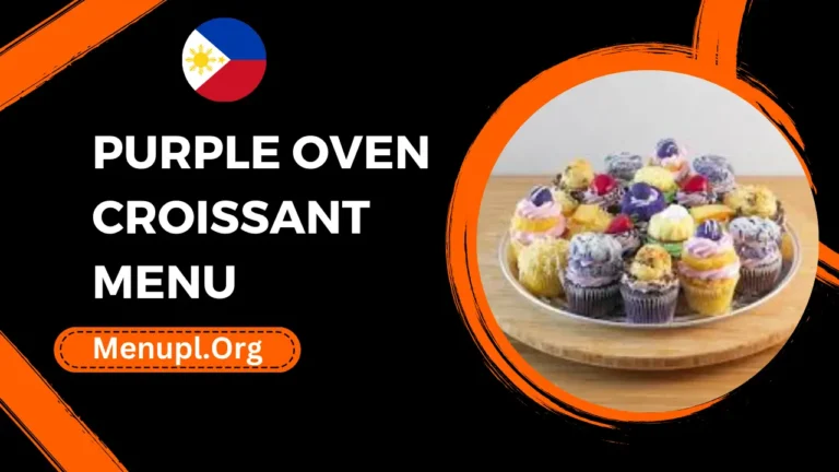 Purple Oven Croissant Menu Philippines Prices 2024