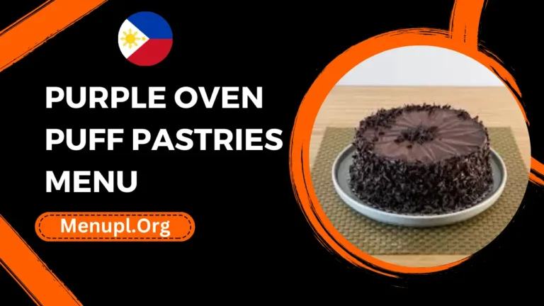 Purple Oven Puff Pastries Menu Philippines Prices 2024