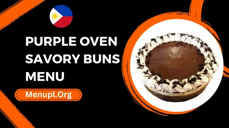 Purple Oven Savory Buns Menu Philippines Prices 2024