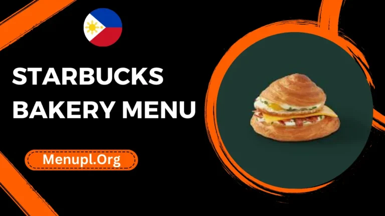Starbucks Bakery Menu Philippines Prices 2024