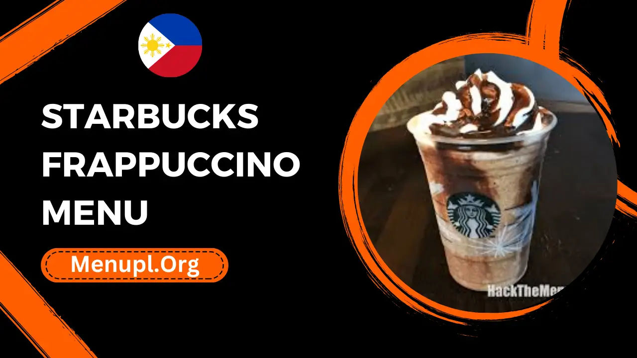 Starbucks Frappuccino Menu Philippines