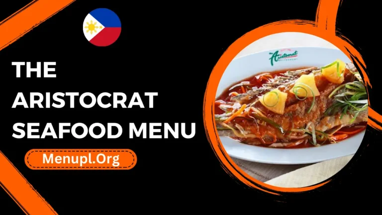 The Aristocrat Seafood Menu Philippines Prices 2024