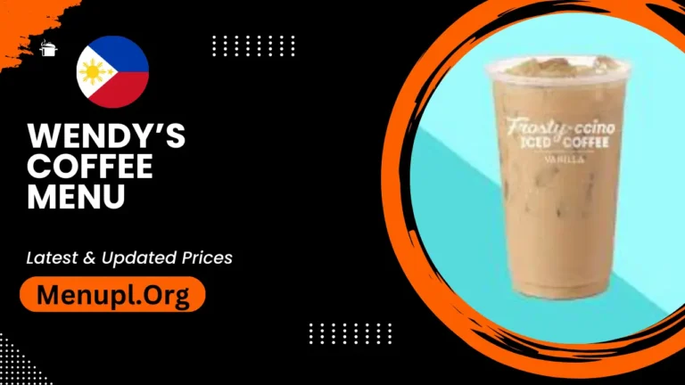 Wendy’s Coffee Menu Philippines Updated Prices 2024