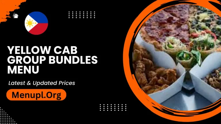 Yellow Cab Group Bundles Menu Philippines Updated Prices 2024