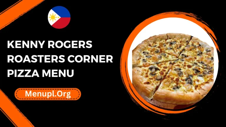 kenny rogers roasters Corner Pizza Menu Philippines Prices 2024