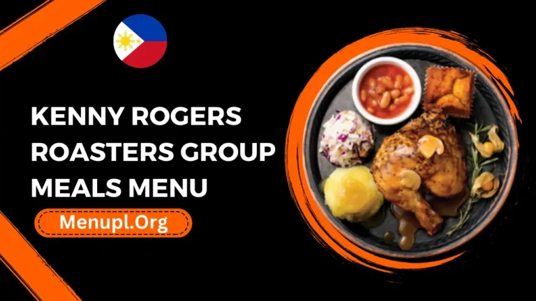 kenny rogers roasters Group Meals Menu Philippines Prices 2024