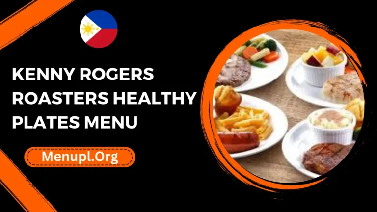 kenny rogers roasters Healthy Plates Menu Philippines Prices 2024