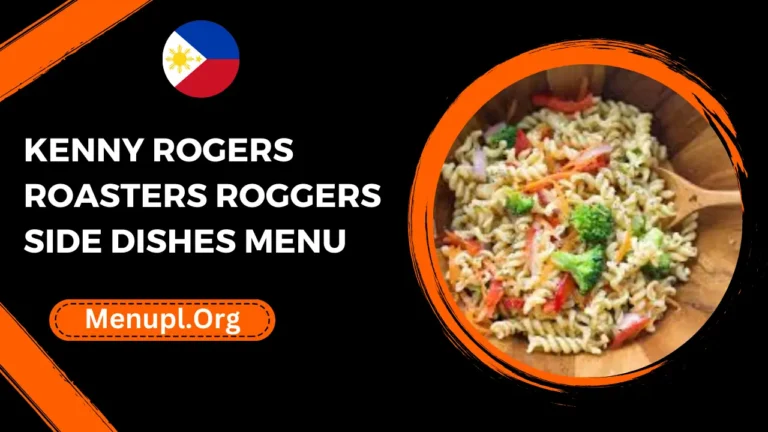 kenny rogers roasters Roggers Side Dishes Menu Philippines Prices 2024