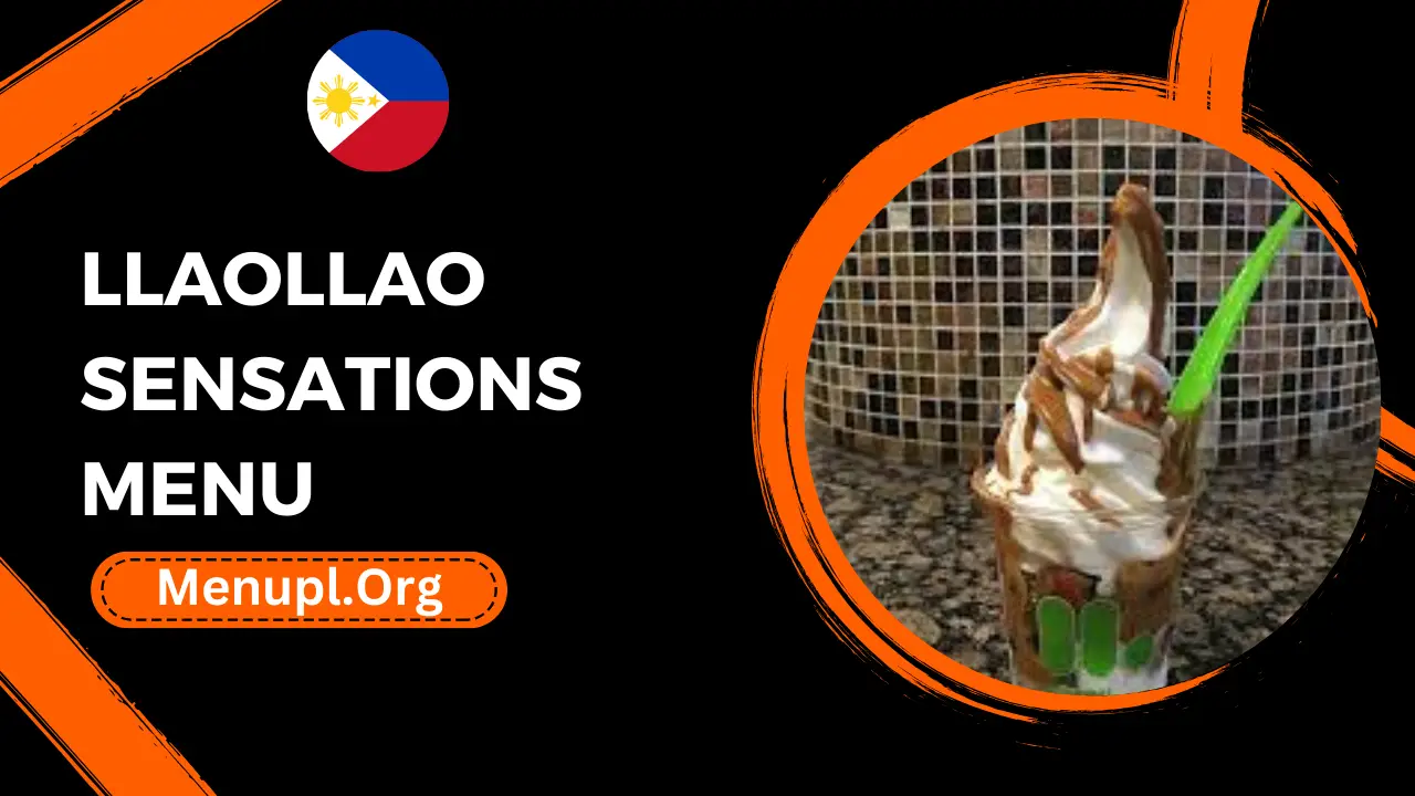 Llaollao Sensations Menu Philippines